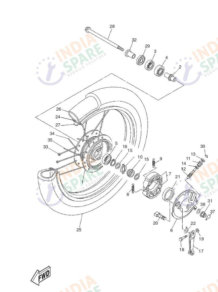 FRONT WHEEL